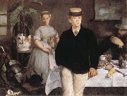 Edouard Manet Louncheon in the Studio oil painting picture wholesale